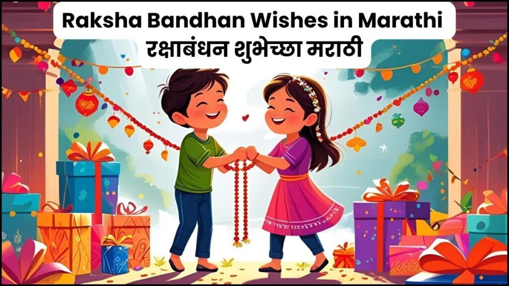 Raksha Bandhan Wishes in Marathi रक्षाबंधन शुभेच्छा मराठी