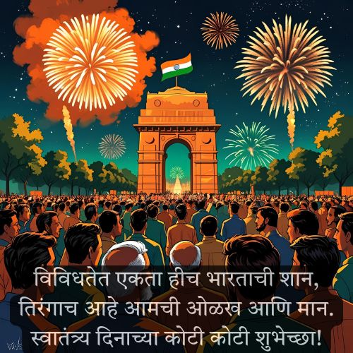 स्वातंत्र्य दिनाच्या शुभेच्छा फोटो 6