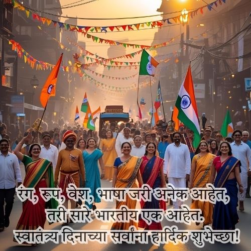 स्वातंत्र्य दिनाच्या शुभेच्छा फोटो 7